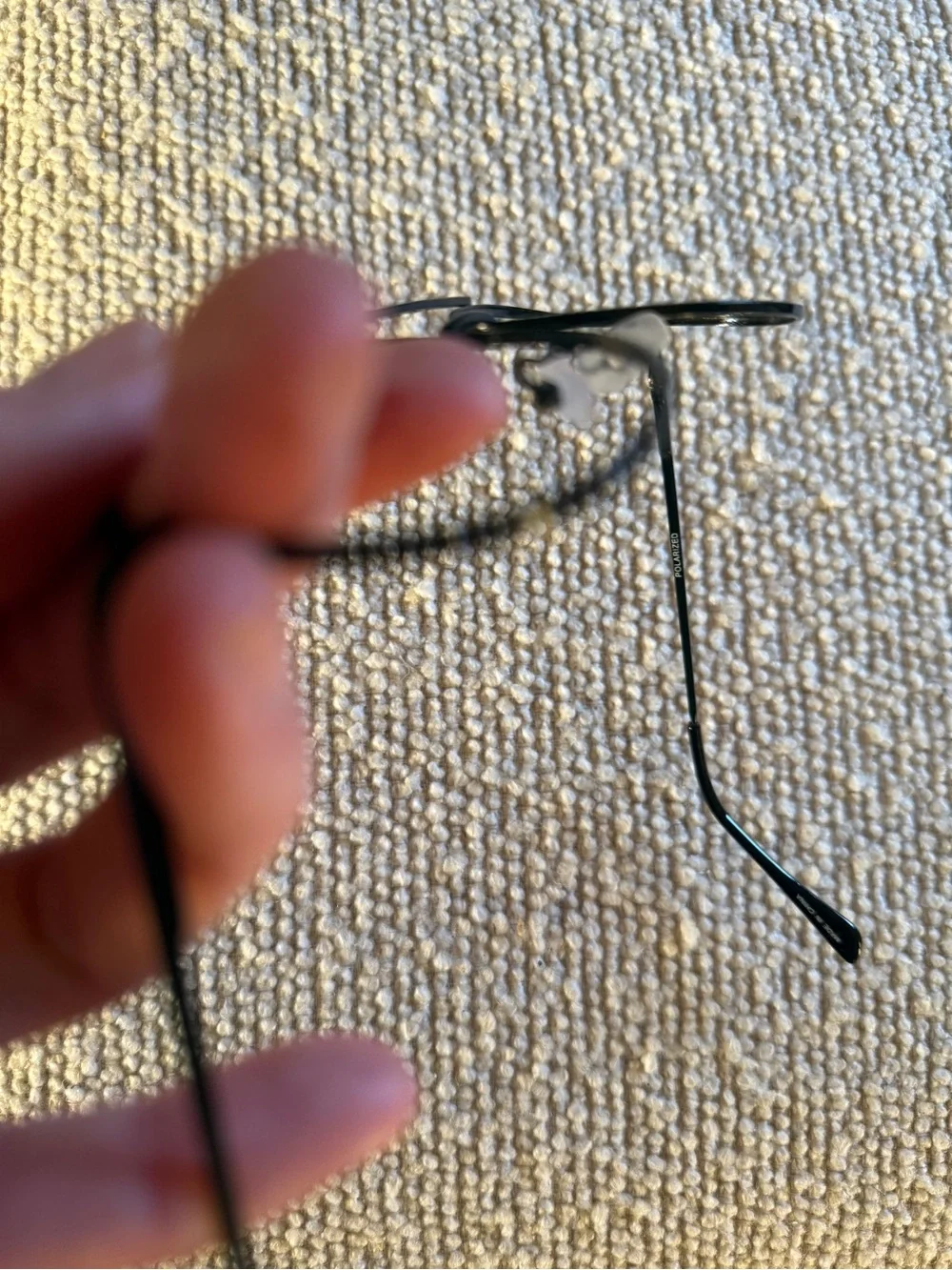 Faux Slim Round Metal no glass Eyeglasses in Black costume